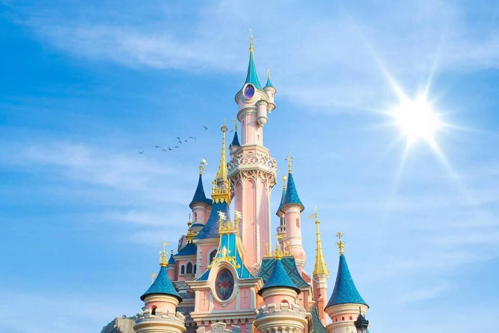 Le 82 - Studio Pour 4 A 3 Minutes De Disneyland Paris Montévrain Exteriér fotografie